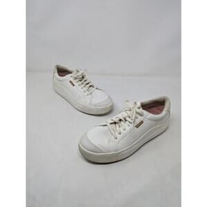 Dr. Scholls Time Off Go White Microfiber Casual Sneakers Women- Size 9.5M